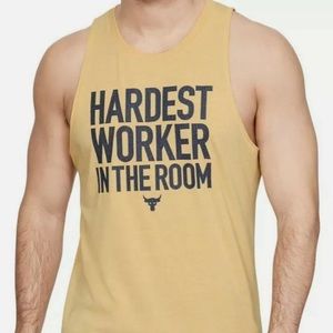 Under Armour UA Project Rock Work Hard Tank Top